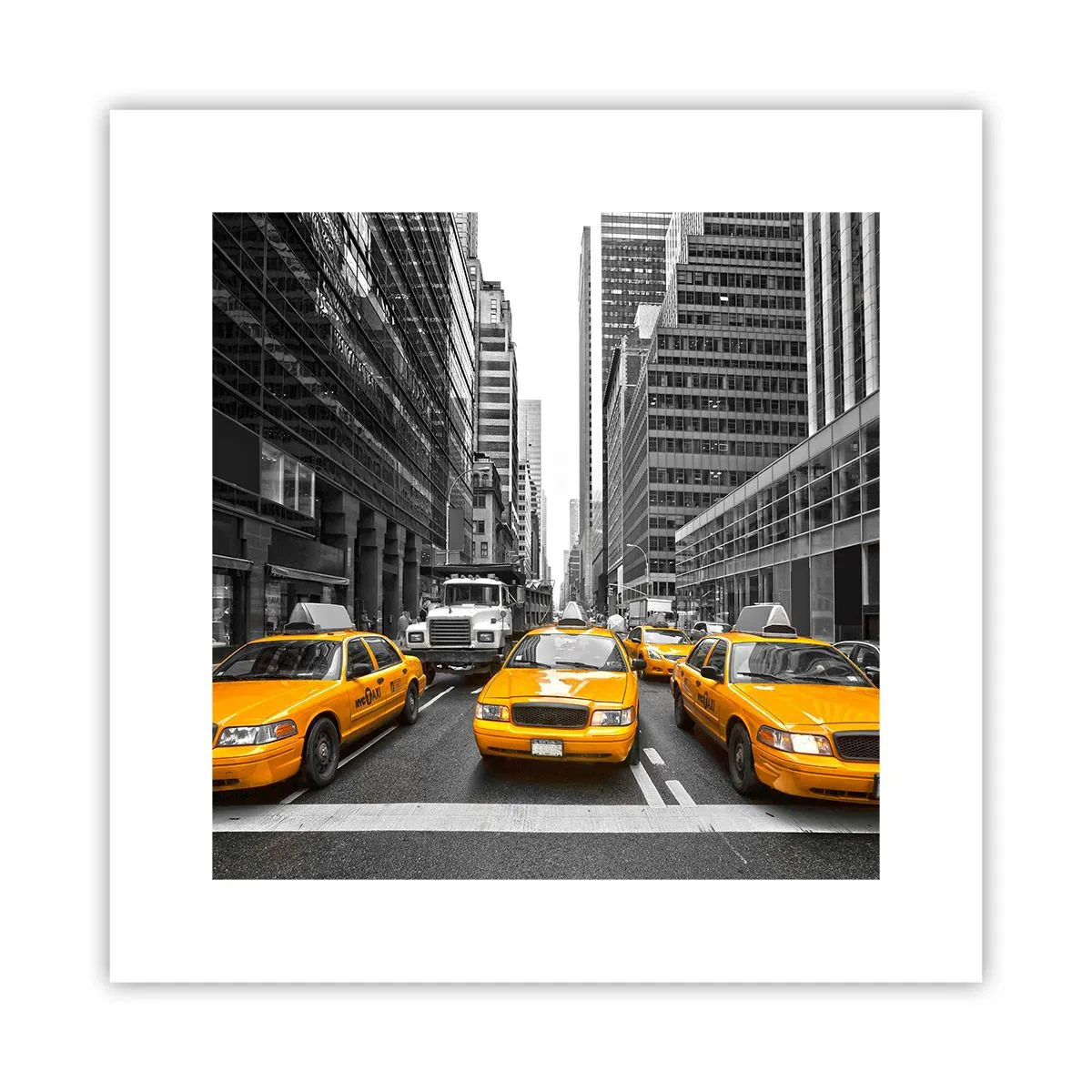 Poster - Wir färben die Stadt - 30x30 cm