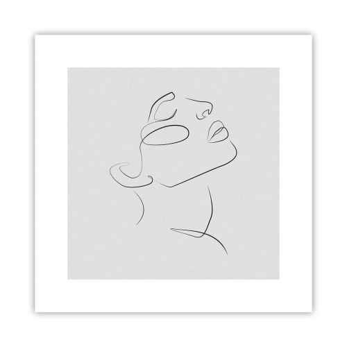 Poster - Die Drehungen und Wendungen der Träume - 30x30 cm