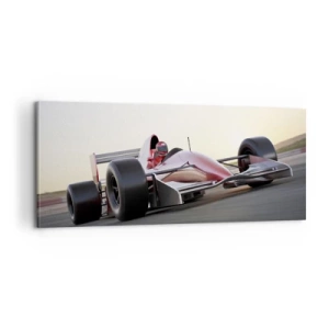 Bild auf Leinwand - Leinwandbild - Immer der Gewinner - 100x40 cm