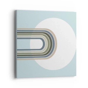 Bild auf Leinwand - Leinwandbild - Unwiderstehliche Anziehungskraft - 30x30 cm