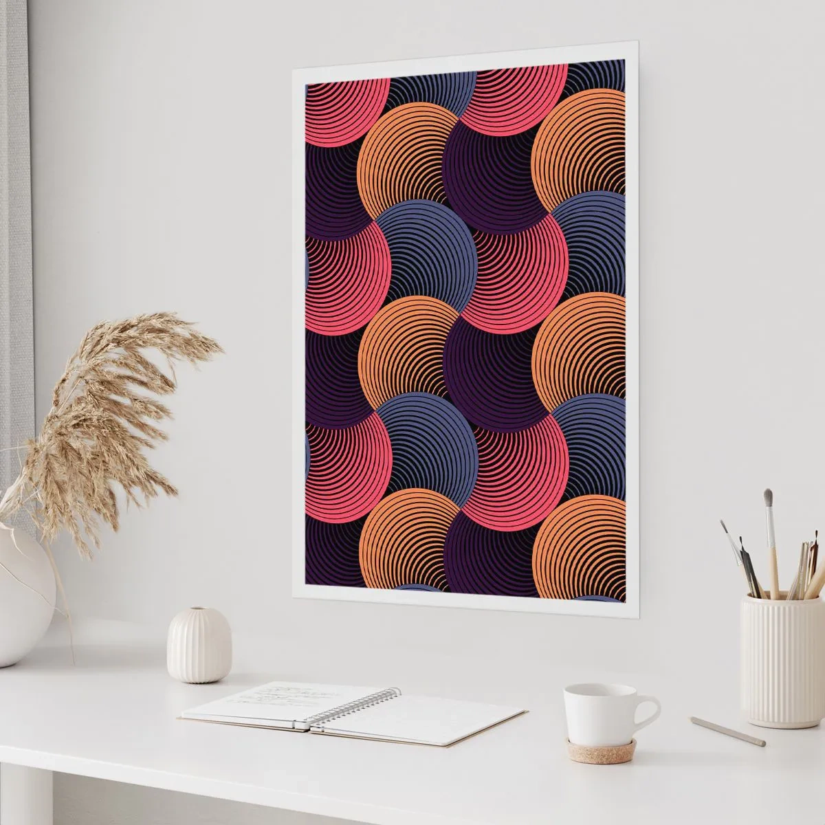 Poster - Im kreisenden Rhythmus - 30x40 cm