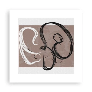 Poster - Komposition – die Suche nach Fülle - 30x30 cm
