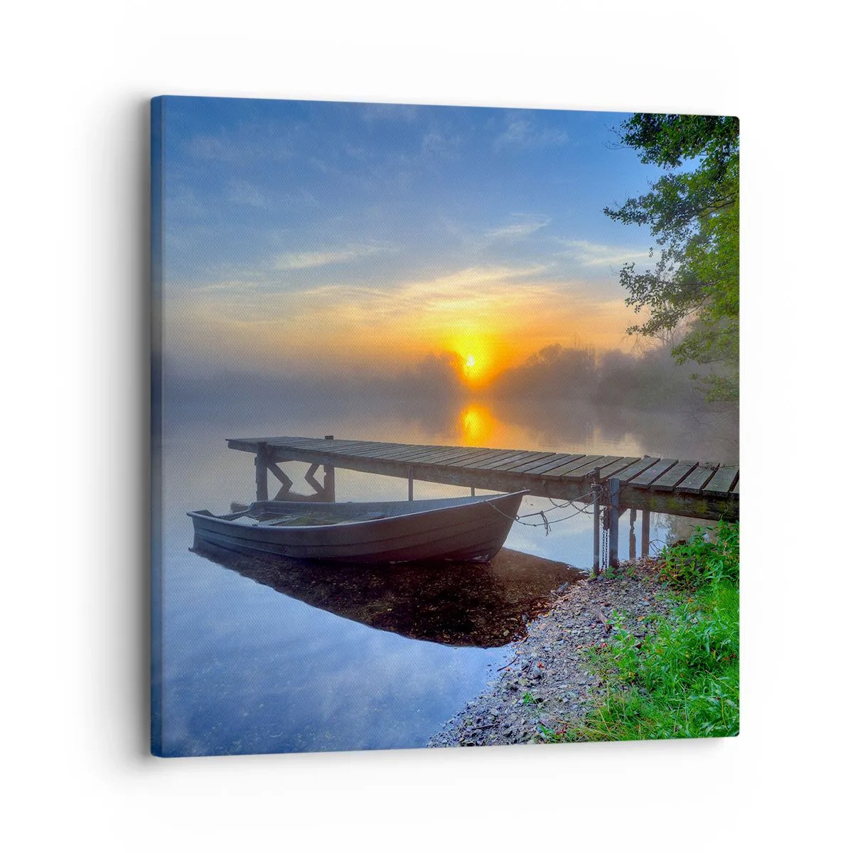 Bild auf Leinwand - Leinwandbild - Wie aus Gewöhnlichem Magie wird - 30x30 cm