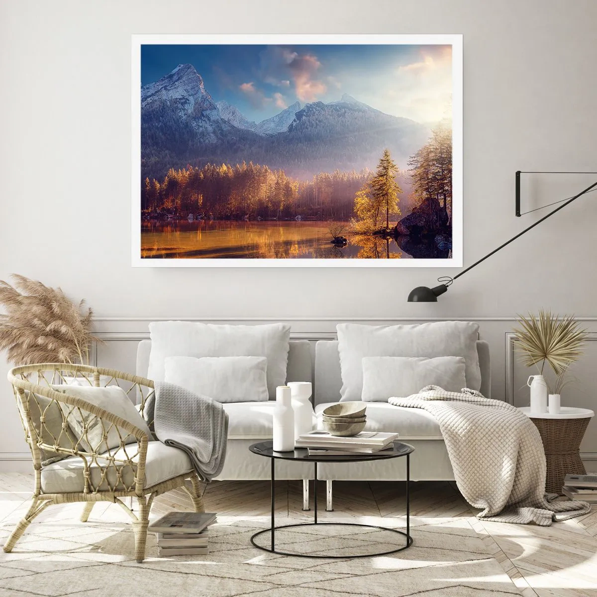 Poster - In den Bergen und Tälern - 40x30 cm