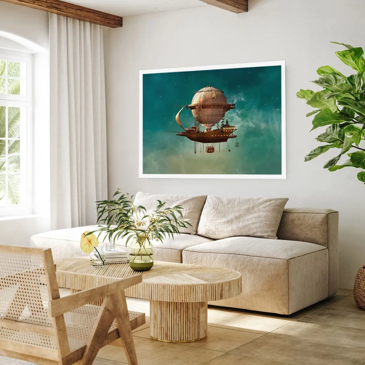 Poster - Jules Verne sagt Hallo - 91x61 cm