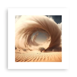 Poster - Geöffnetes Portal - 30x30 cm