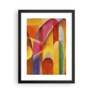 Poster in einem schwarzem Rahmen - Kathedrale der Sonne - 30x40 cm