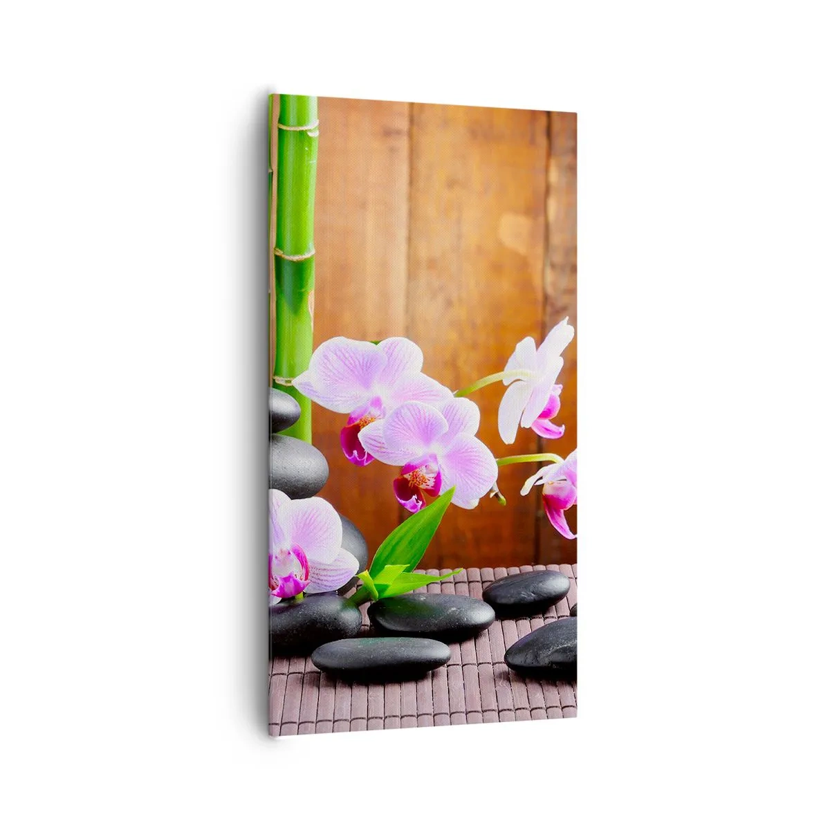 Bild auf Leinwand - Leinwandbild - Treffen Sie die Freuden des Ostens - 65x120 cm