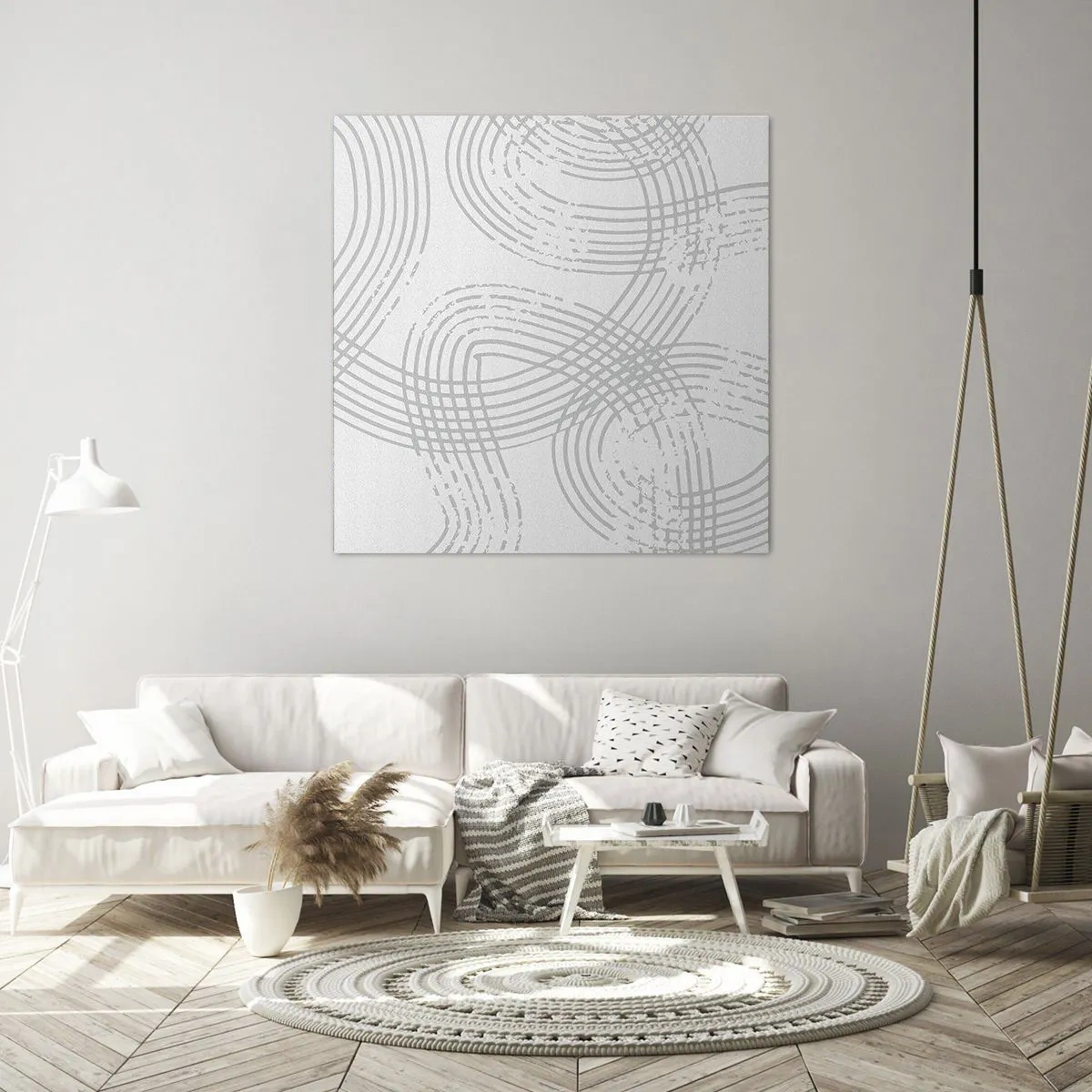 Bild auf Leinwand - Leinwandbild - Es gibt keinen einfachen Weg - 50x50 cm