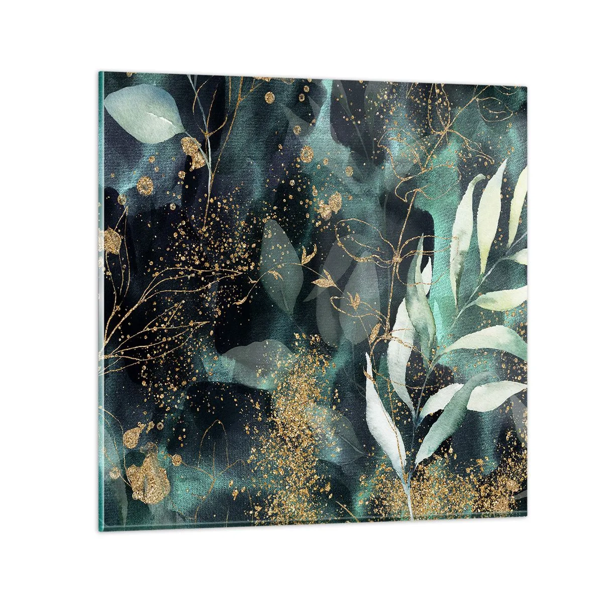 Glasbild - Bild auf glas - Zaubergarten - 30x30 cm
