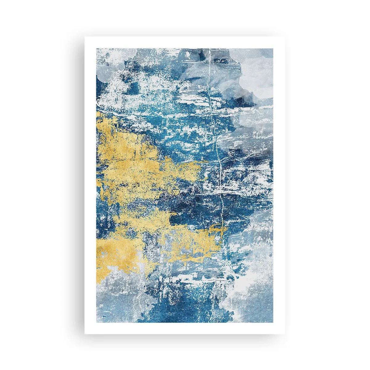 Poster - Abstraktion voller Wetter - 61x91 cm
