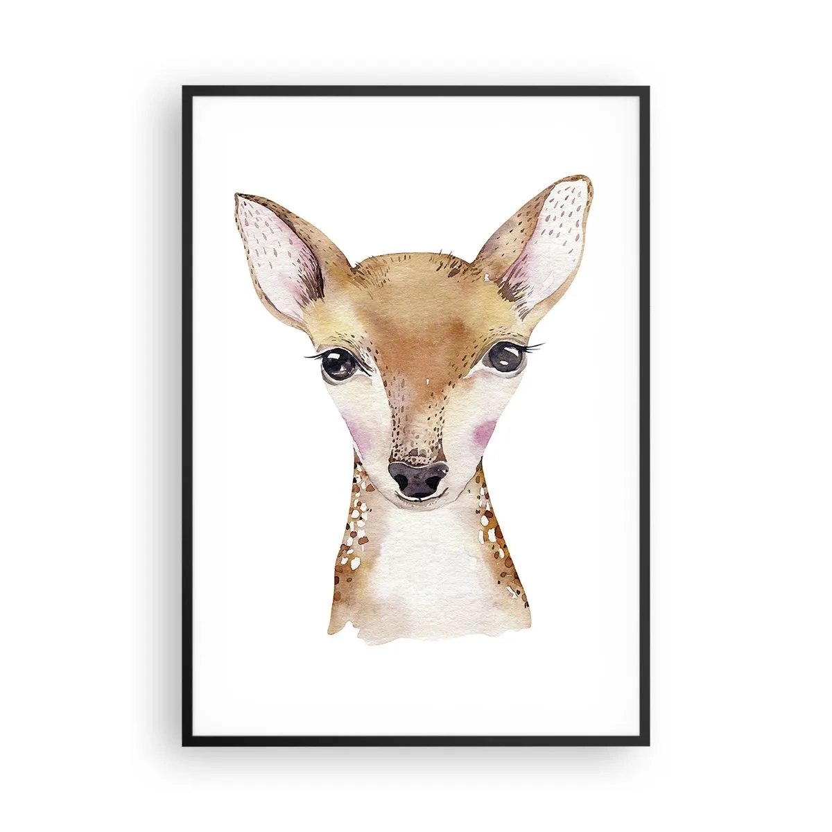 Poster in einem schwarzem Rahmen - Die Natur der Unschuld - 70x100 cm