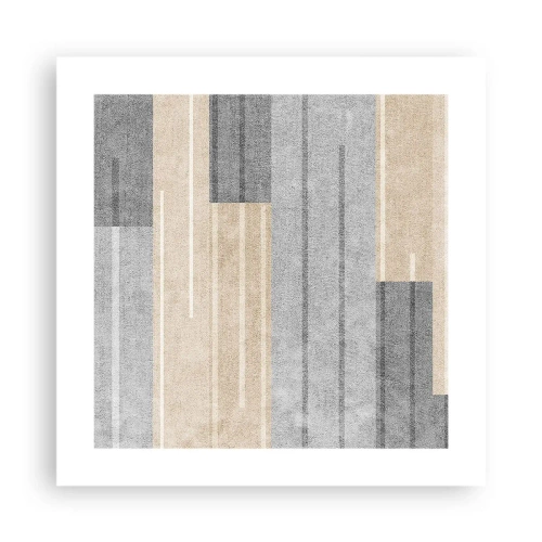 Poster - Komposition: Vertikal halten - 40x40 cm