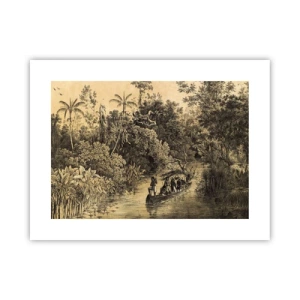 Poster - Expedition zur Quelle - 40x30 cm