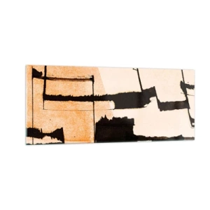 Glasbild - Bild auf glas - Also doch Ordnung - 100x40 cm