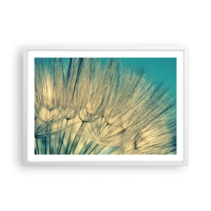 Poster in einem weißen Rahmen - In Erwartung des Windes - 70x50 cm