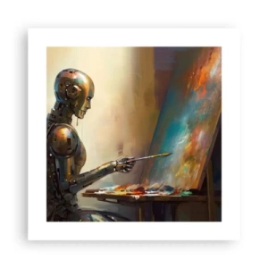 Poster - Die Kunst der Zukunft - 40x40 cm