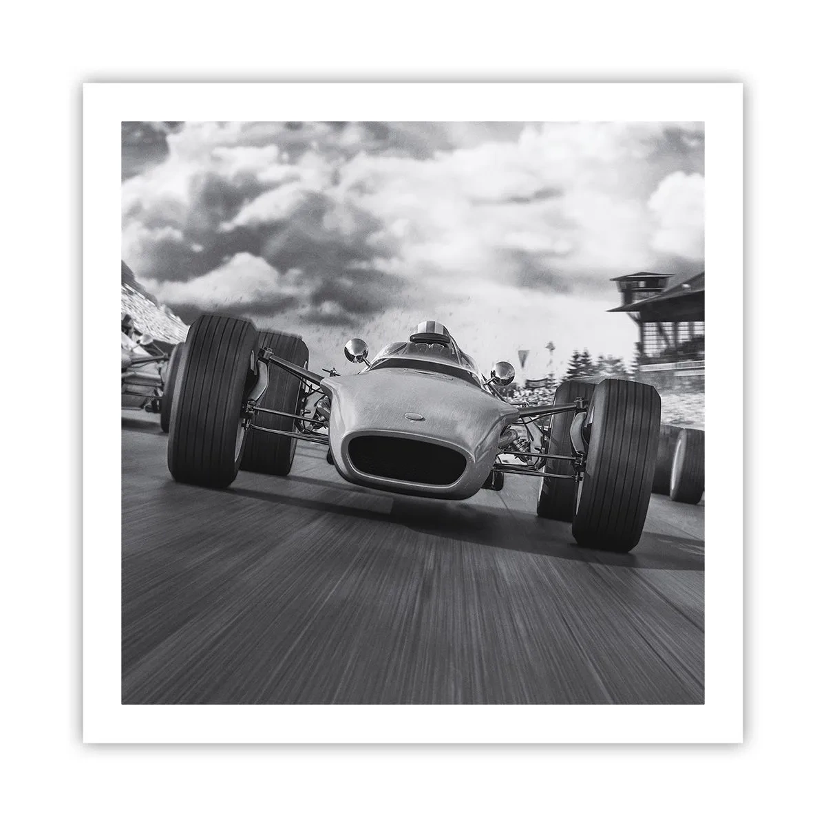 Poster - Power ist da! - 60x60 cm