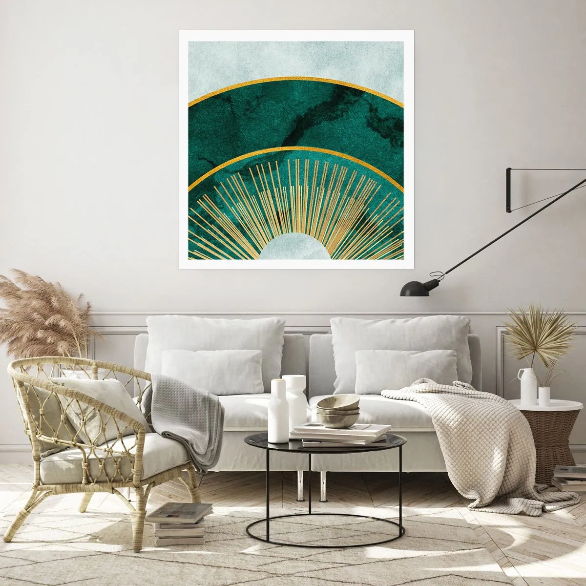 Poster - Anderes Sonnensystem - 40x40 cm