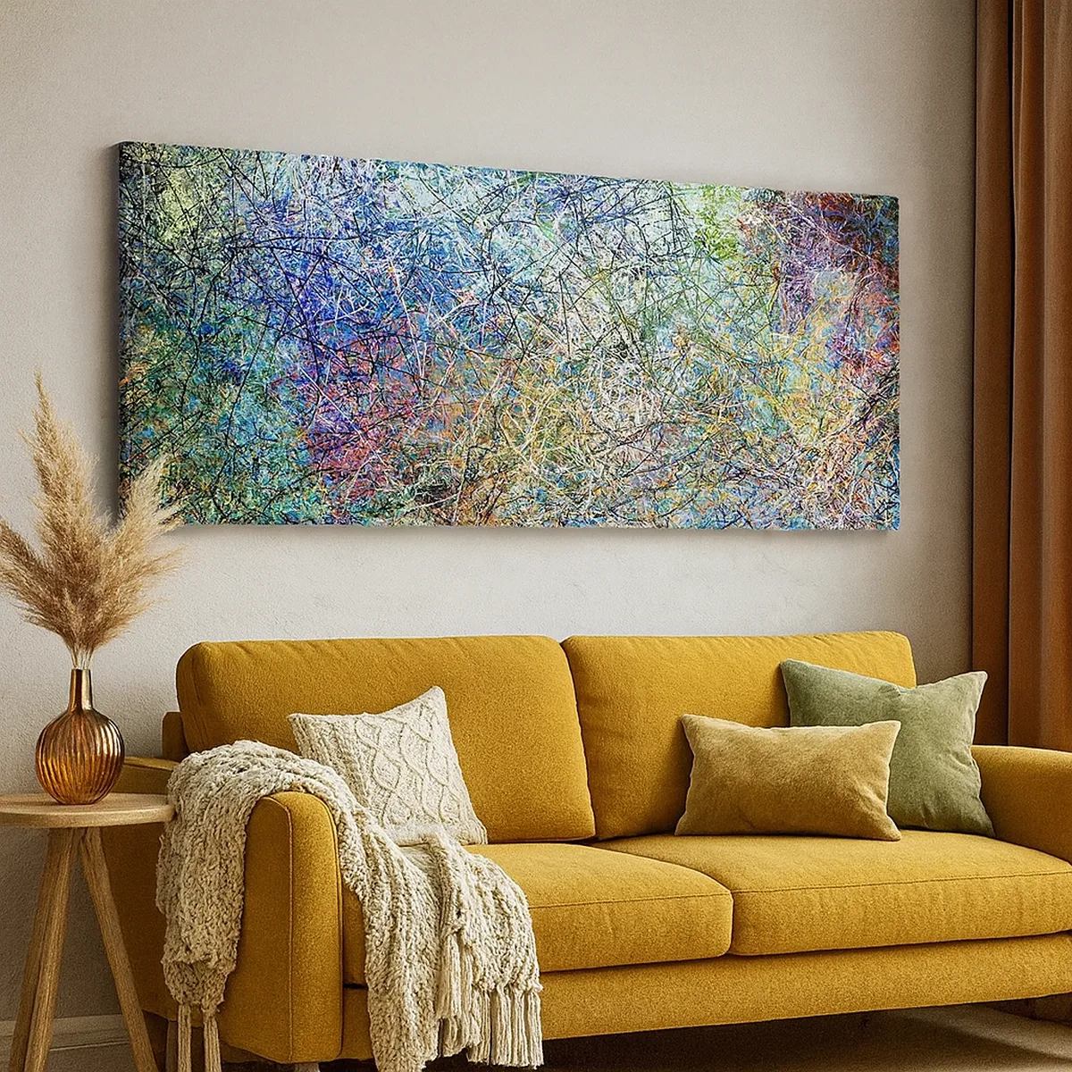 Bild auf Leinwand - Leinwandbild - Es ist nicht so einfach - 30x30 cm