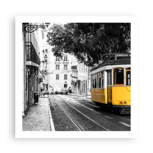 Poster - Und Fado im Hintergrund - 60x60 cm