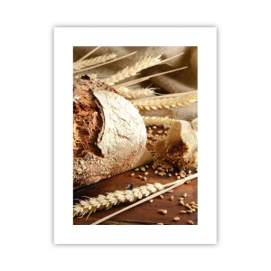 Poster - Appetitanregend, duftend, knackig - 30x40 cm