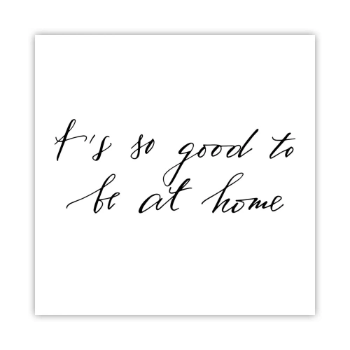 Poster - Die ganze Wahrheit - 50x50 cm