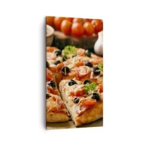 Bild auf Leinwand - Leinwandbild - Du bist schon wieder davongekommen - 45x80 cm