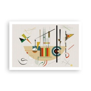 Poster - Und die Welt lacht - 91x61 cm