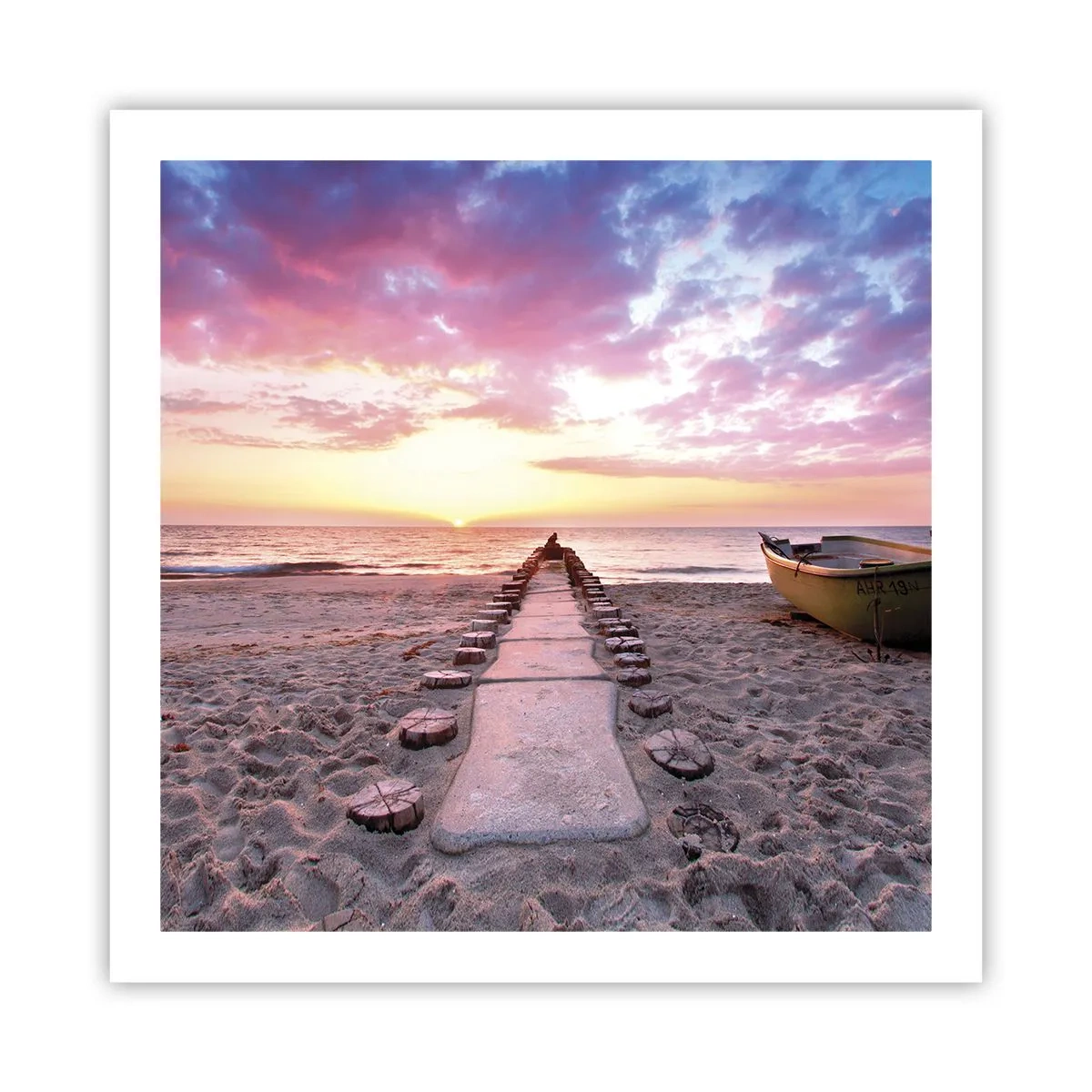 Poster - Ein Moment tiefer Erfahrung - 60x60 cm