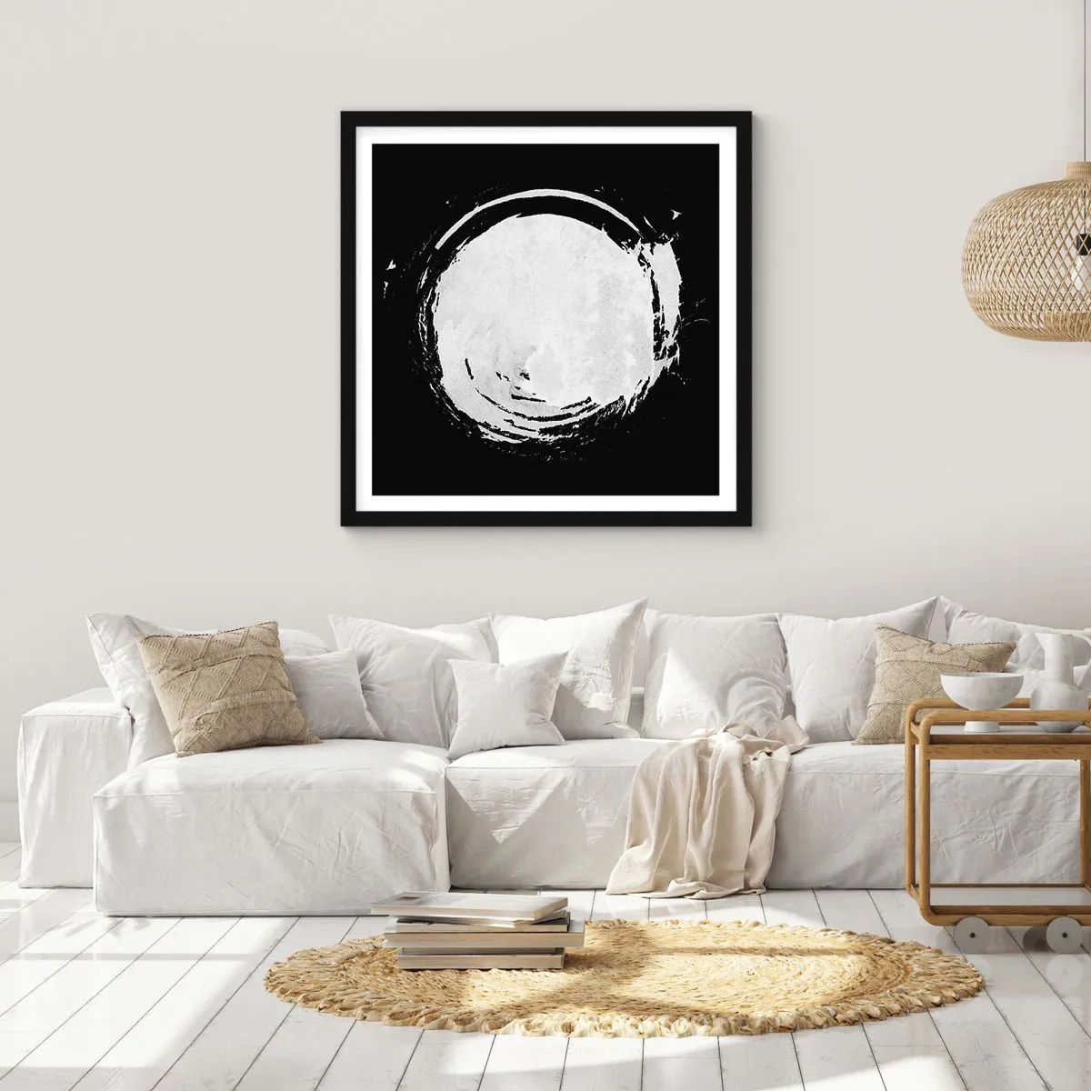 Poster in einem schwarzem Rahmen - Gute Möglichkeit - 60x60 cm