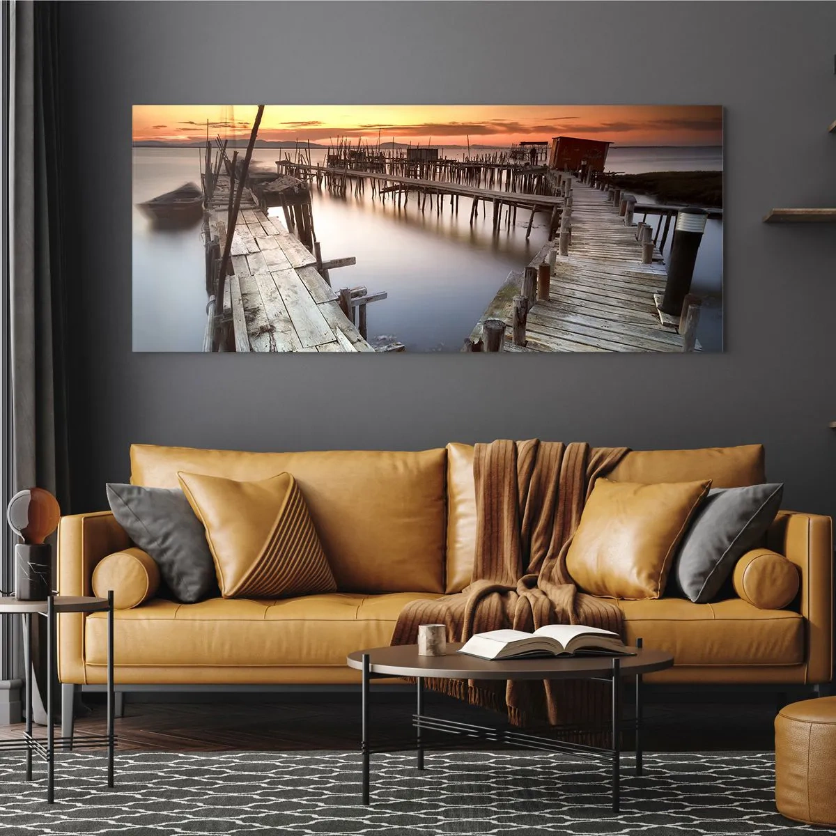 Glasbild - Bild auf glas - Authentisch, keine Touristenattrappe - 100x40 cm