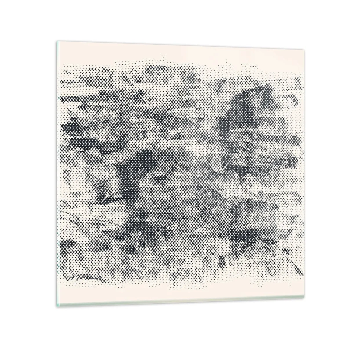 Glasbild - Bild auf glas - Nebelige Komposition - 30x30 cm