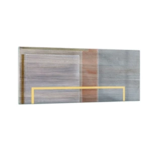 Glasbild - Bild auf glas - Einfach und ruhig - 100x40 cm