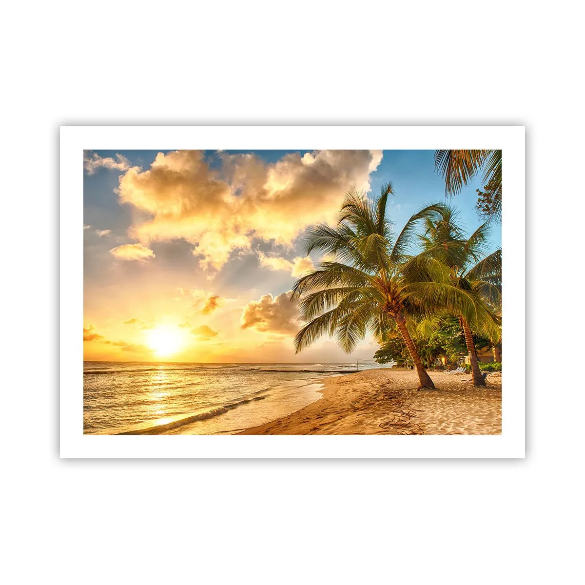 Poster - Ewiger Sommer, immer Urlaub - 70x50 cm