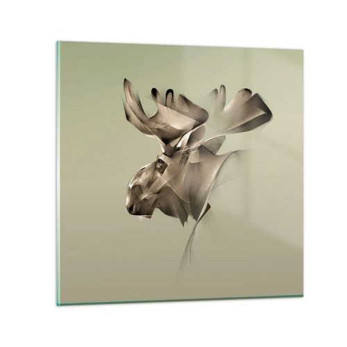 Glasbild - Bild auf glas - Die sanfte Kraft des Friedens - 30x30 cm