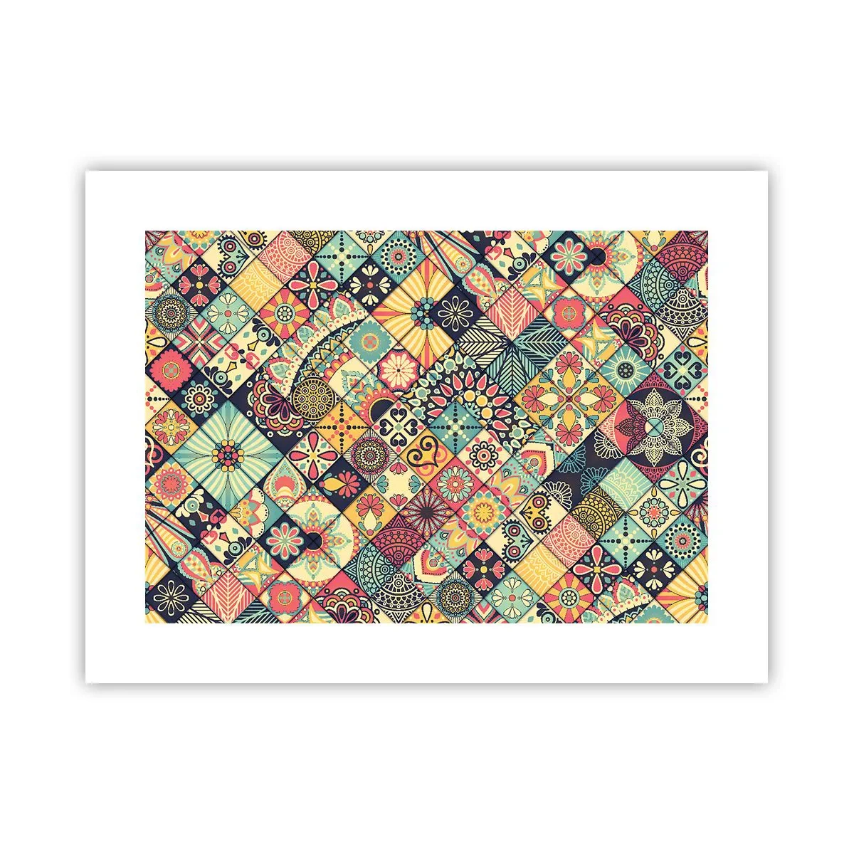 Poster - marokkanische Atmosphäre - 40x30 cm