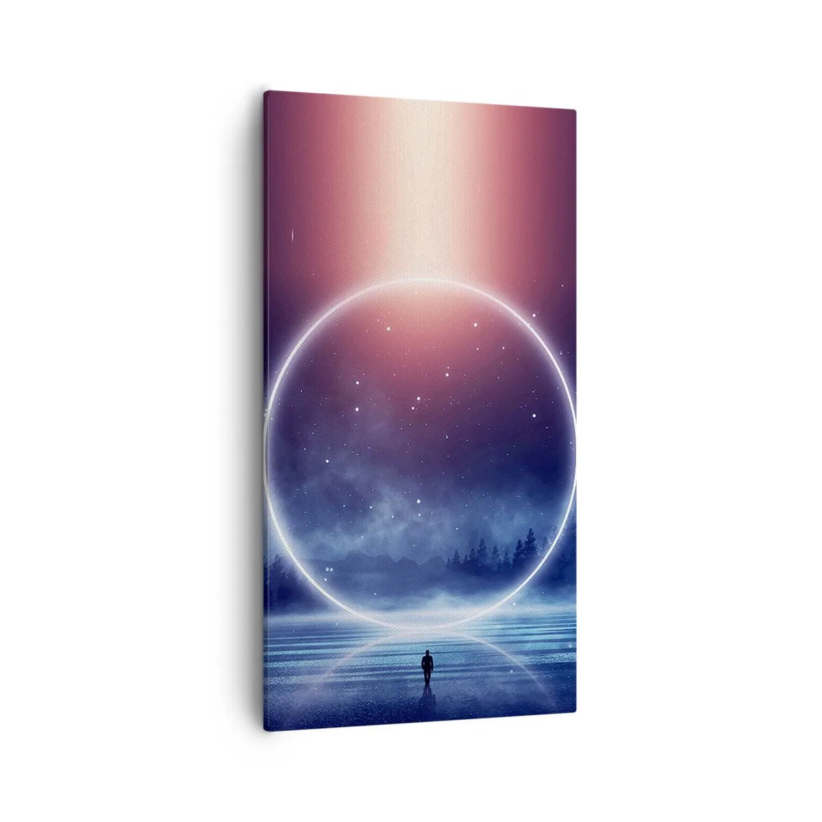 Bild auf Leinwand - Leinwandbild - Sie sind schon da ... - 55x100 cm