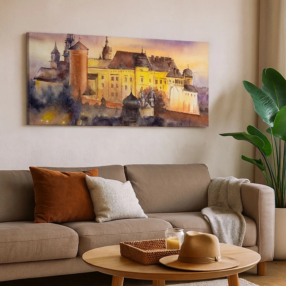 Bild auf Leinwand - Leinwandbild - Geschichte und Märchen - 100x40 cm