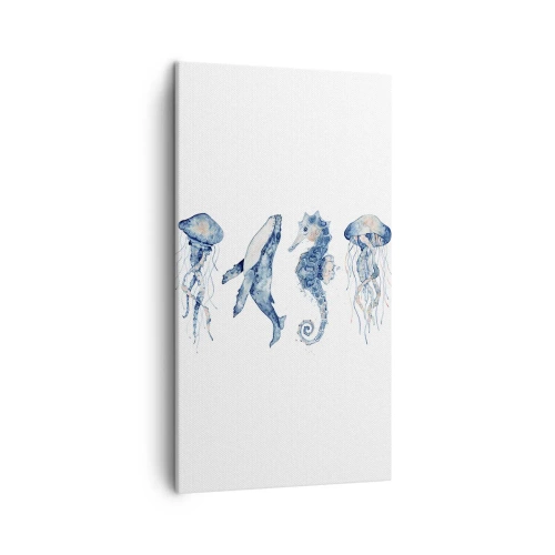 Bild auf Leinwand - Leinwandbild - Meereswunder - 45x80 cm