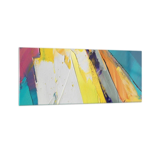 Glasbild - Bild auf glas - Die Anatomie des Lichts - 100x40 cm