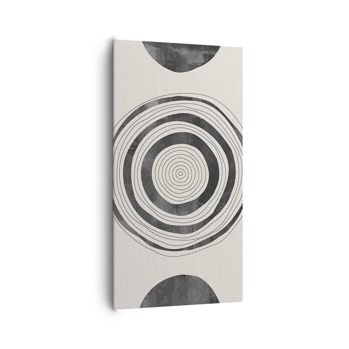 Bild auf Leinwand - Leinwandbild - Wichtig ist, was dazwischen liegt - 65x120 cm