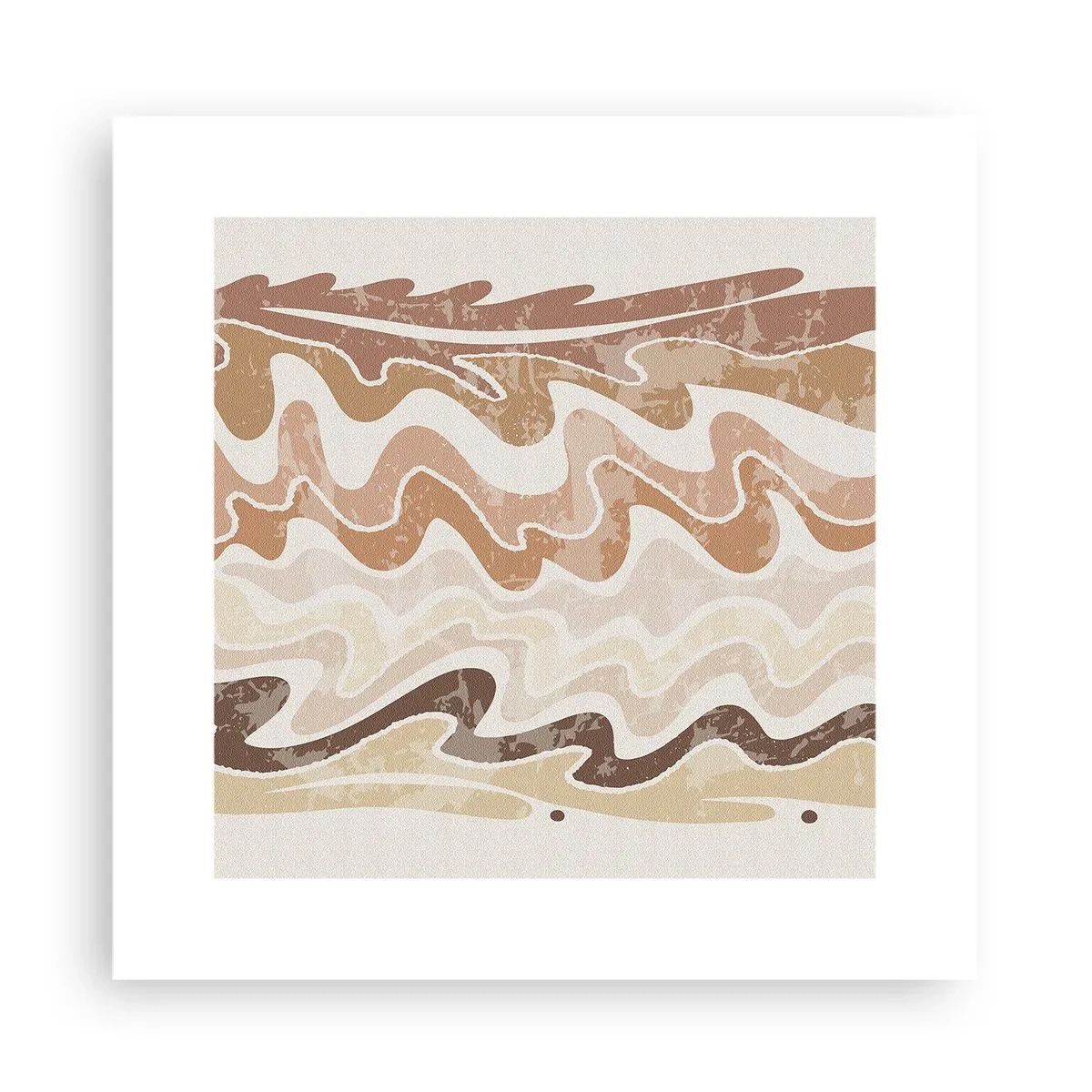 Poster - Gute Energie – gute Gefühle - 30x30 cm