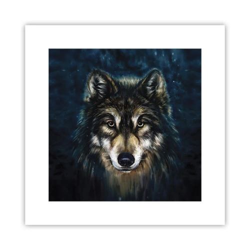 Poster - Alpha? Und Omega - 30x30 cm