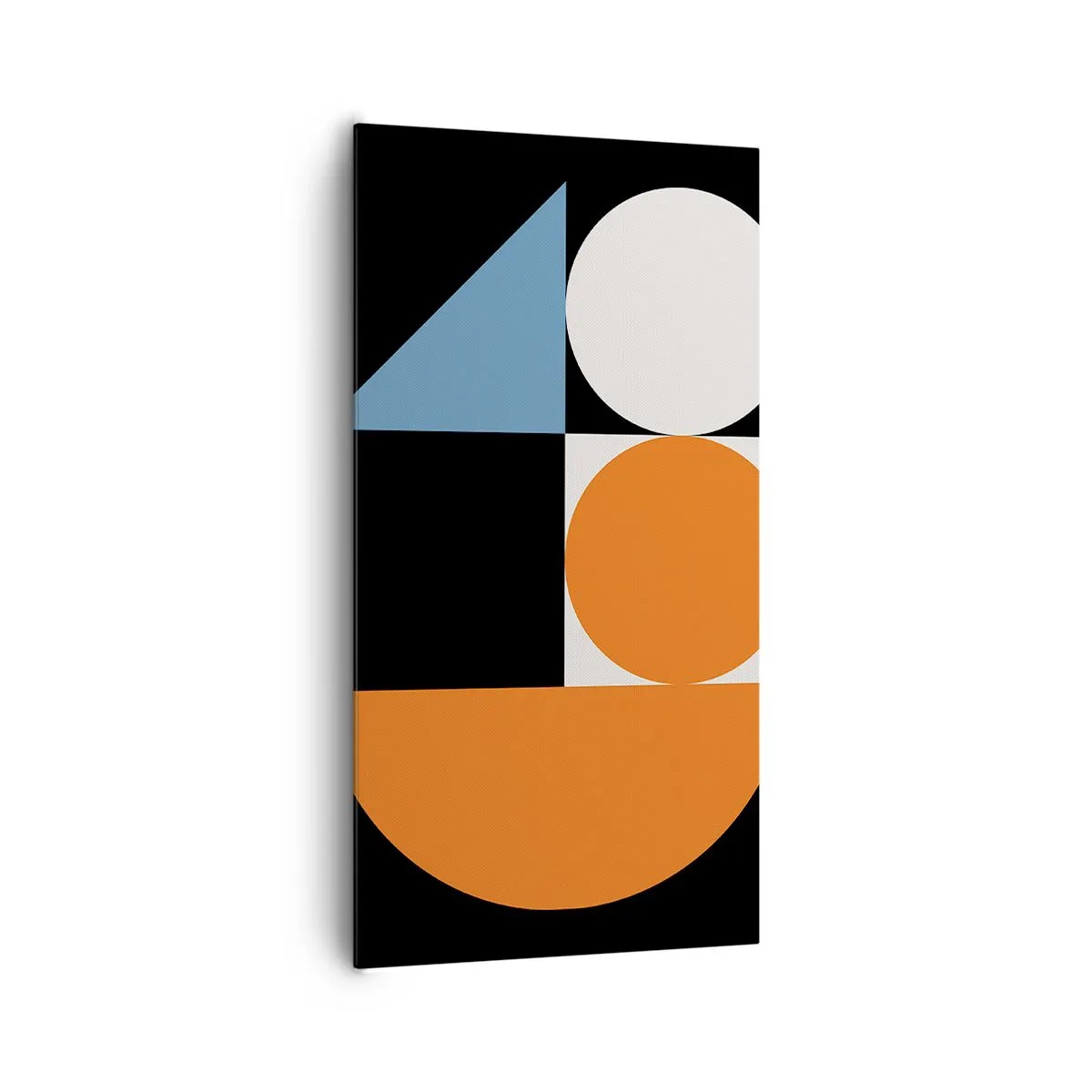 Bild auf Leinwand - Leinwandbild - Bebilderte Anordnung - 65x120 cm