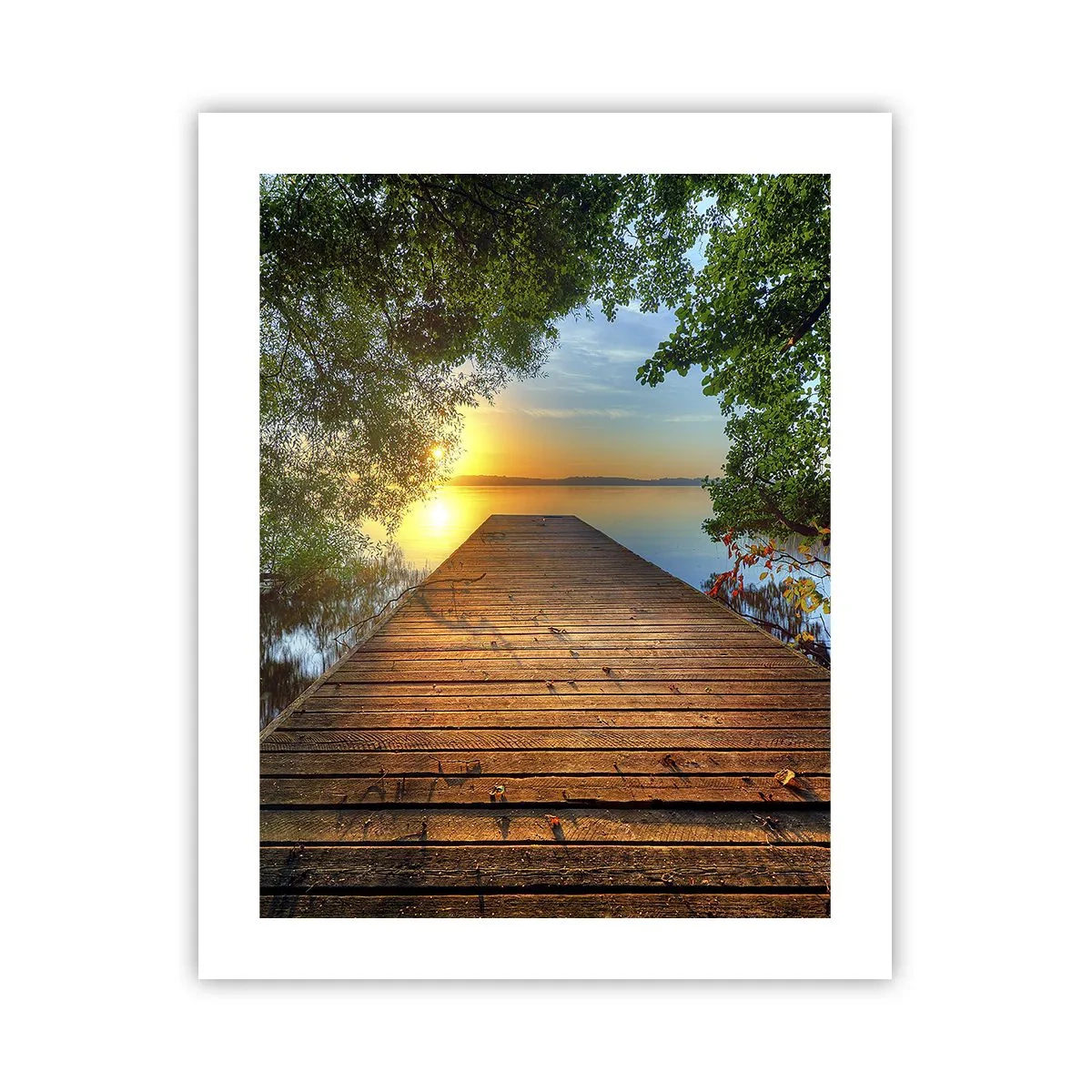 Poster - Nimm dir Zeit, setz dich hin - 40x50 cm