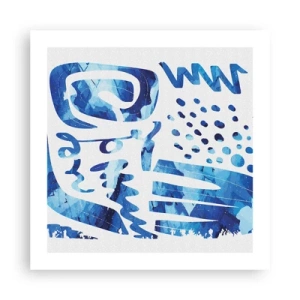 Poster - Zurück zu den Wurzeln - 50x50 cm