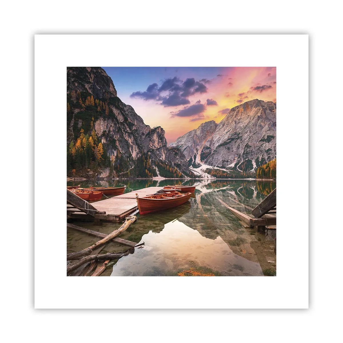 Poster - Versprechen des Tages - 30x30 cm