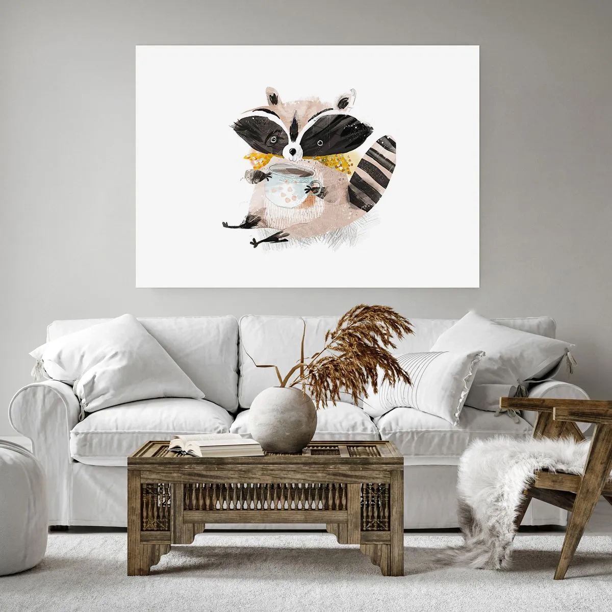 Poster - Mein Freund der Waschbär - 91x61 cm