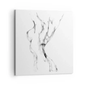 Bild auf Leinwand - Leinwandbild - Schön und stark - 50x50 cm